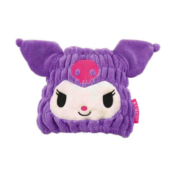 Skater Micro Fiber Hair Cap Towel (Kuromi)