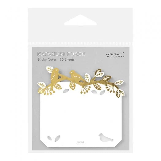 Sticky Notes Die-Cutting Foil Stamping Birds