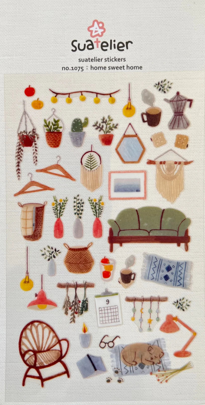 Suatelier Home Sweet Home Stickers