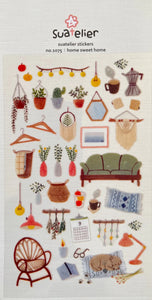 Suatelier Home Sweet Home Stickers