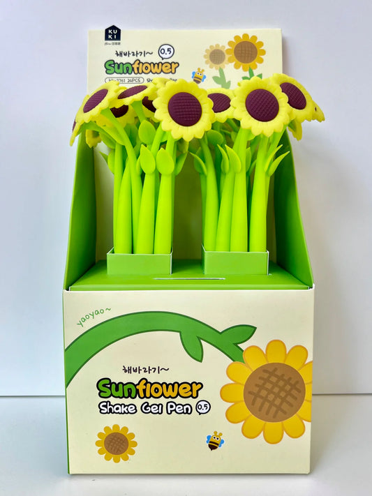 Wiggle Gel Pen - Sunflower