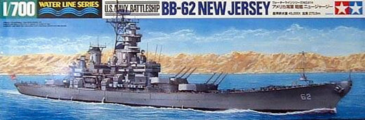 Tamiya 1/700 USS New Jersey BB62 Battleship Waterline