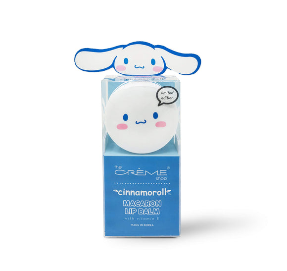The Crème Shop | Cinnamoroll Macaron Lip Balm | Cinnamon Roll
