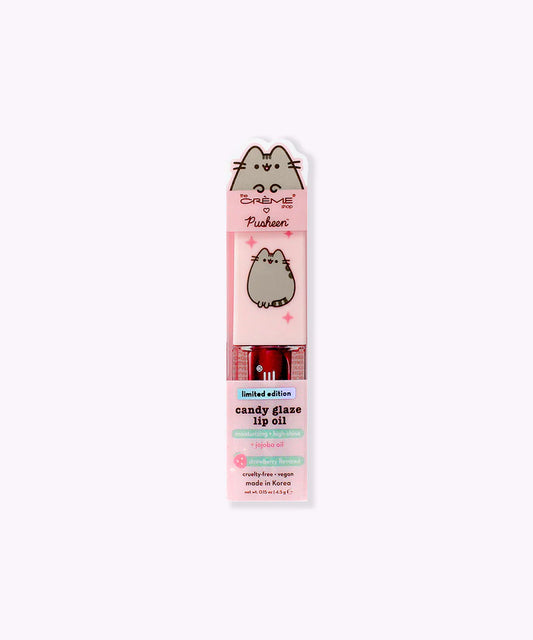 The Creme Shop Sanrio Pusheen Candy Glaze Lip Oil (Berry Best)