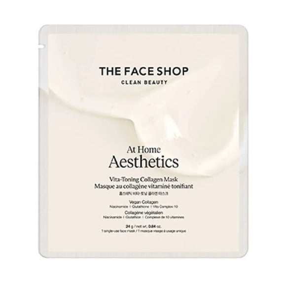 THE FACE SHOP At Home Aesthetic Vita-Toning Collagen Mask Set