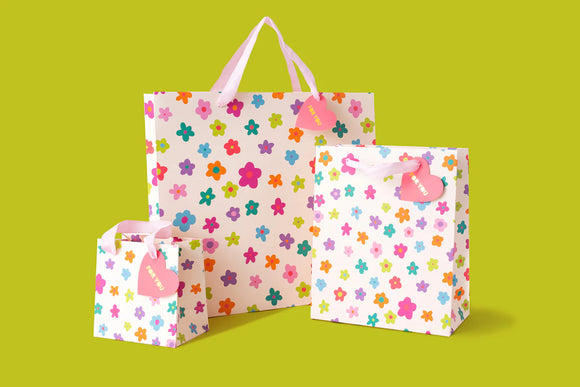 Happy Flowers Gift Bag Large