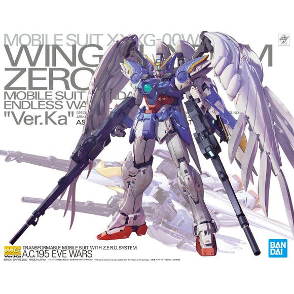 Gundam Mobile Suit XXXG-00W0 Wing Gundam Zero EW MG