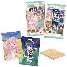 Yuru Camp Wafer With Stickers Season 3