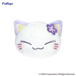Nemuneko Cat Pastel Color Plush Toy - Purple