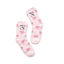 TCS SANRIO Hello Kitty Sole Soft! Infused Cozy Socks - Sweet Heart
