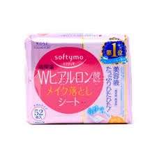 Cosmeport Softymo Cleansing Sheet Hyaluronic Acid 52pcs