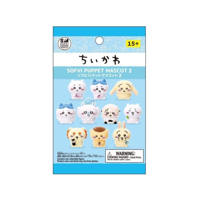Ensky | Chiikawa | Sofvi Puppet Mascot 2 | Blind Bag