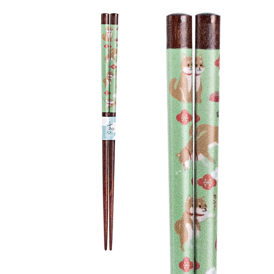 Chopsticks Shiba Green