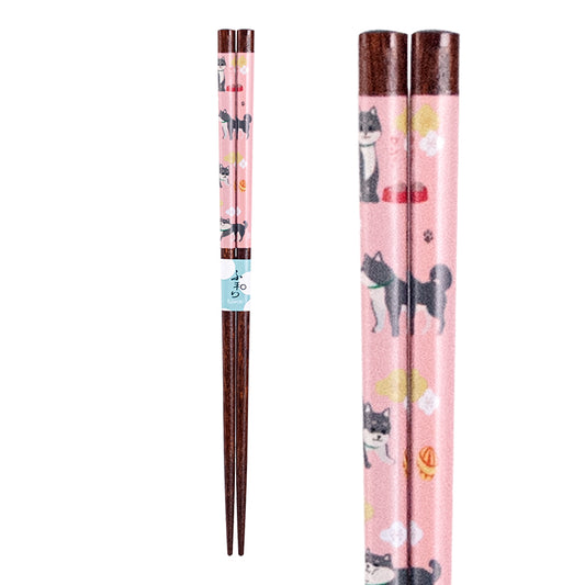 Chopsticks Shiba Pink