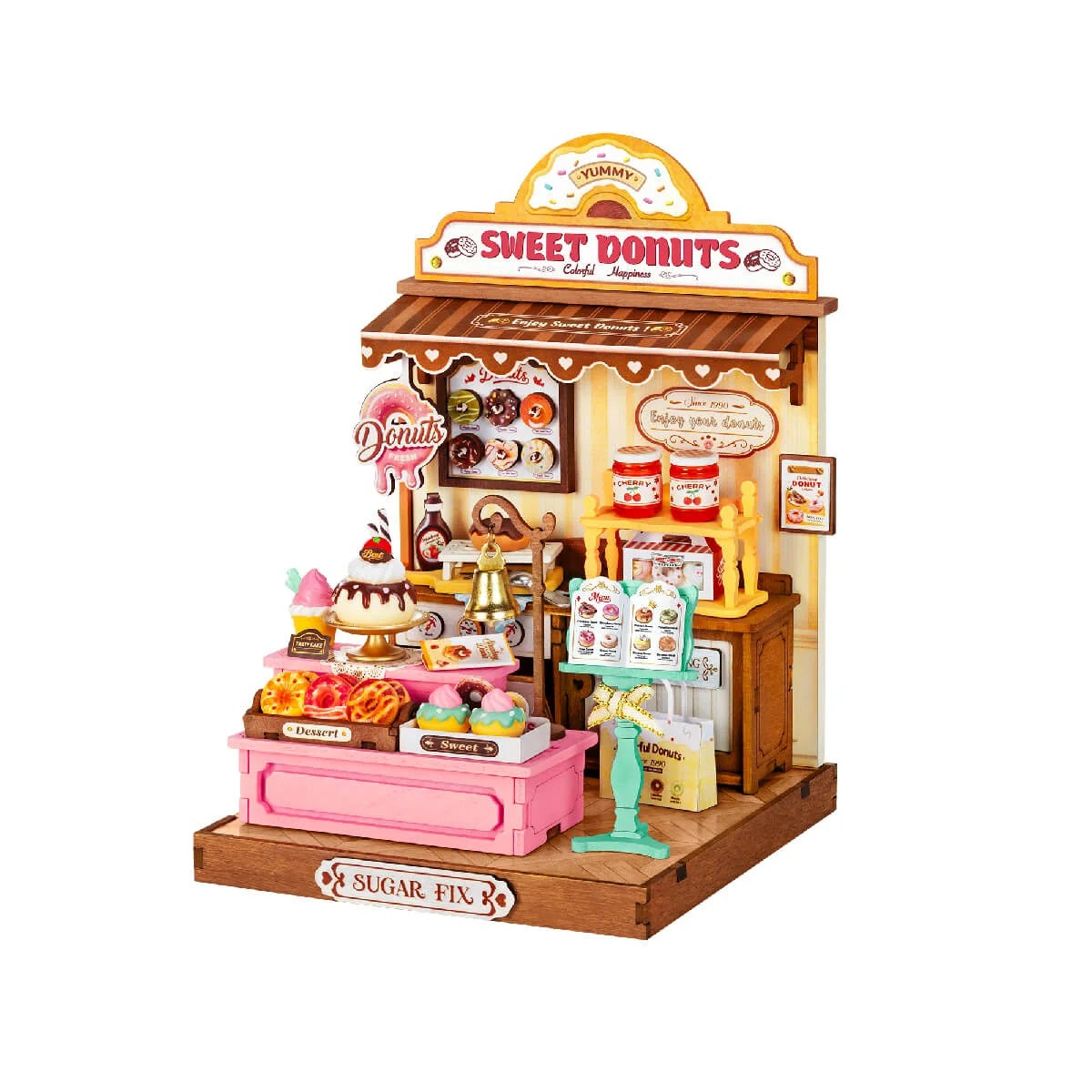Rolife DIY Miniature House | Sweetie's Donut Shop | DS051