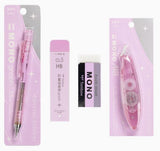 Tombow Mono Stationary Set | Mech Pencil | Eraser | 0.5 HB Refill Lead | 5mm Correction Tape