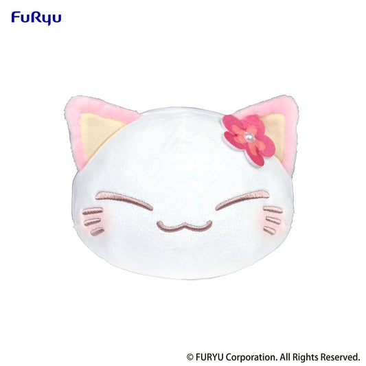 Nemuneko Cat Pastel Color Plush Toy - Pink