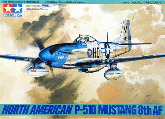 Tamiya 1/48 North American P51D Mustang
