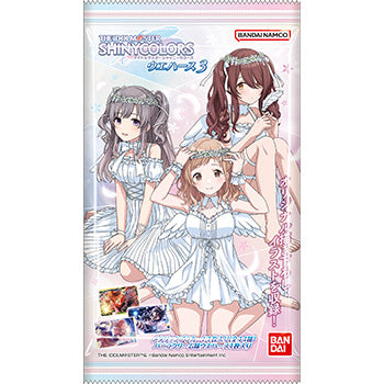 The Idolmaster Wafer with Metallic Card Vol. 3