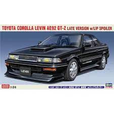 Hasegawa Toyota Corolla Levin AE92 GT-Z Late Version With Lip Spoiler