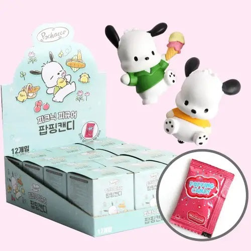 Sanrio Pochacco Picnic Theme Figure Key Ring Charm
