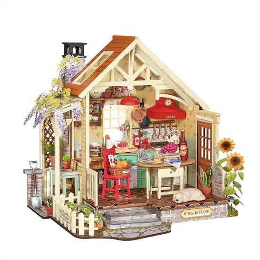 Rolife DIY Miniature House | Sunlit Farmhouse Kitchen | DH101