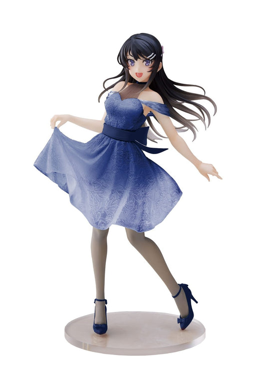 Coreful Figure - Rascal Does Not Dream of Bunny Girl Senpai - Mai Sakurajima Clear Dress Ver.