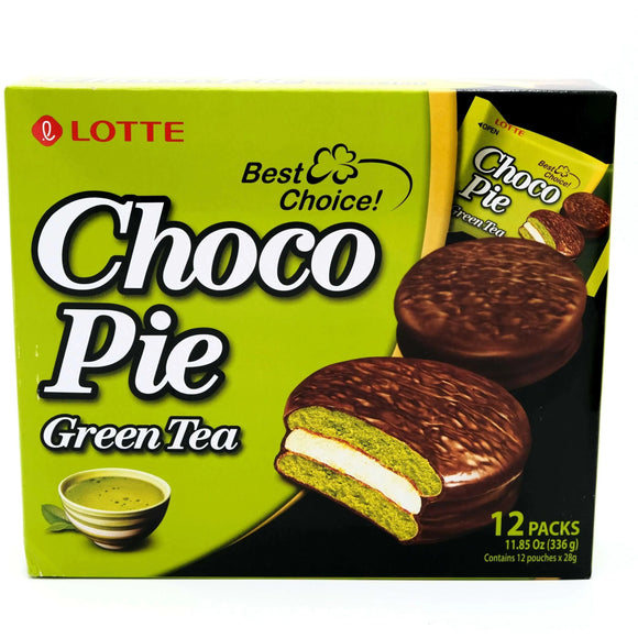 Lotte Choco Pie 12P Matcha
