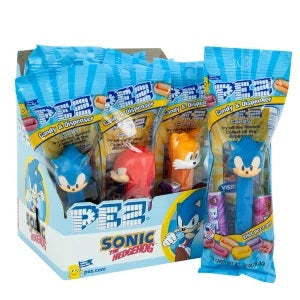 Pez Sonic The Hedgehog Candy