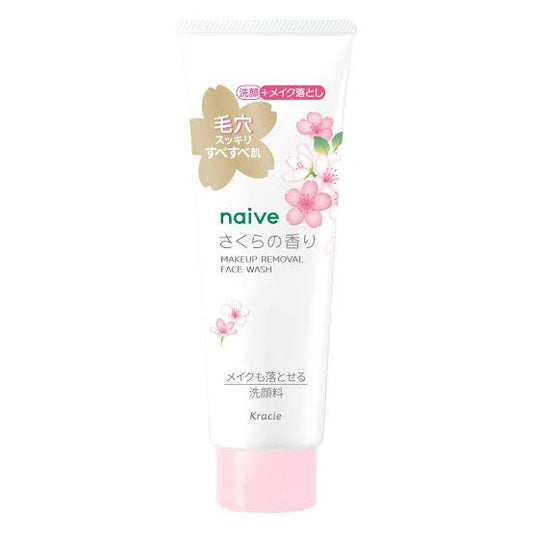 Kracie Naive Makeup Removal Face Wash Sakura