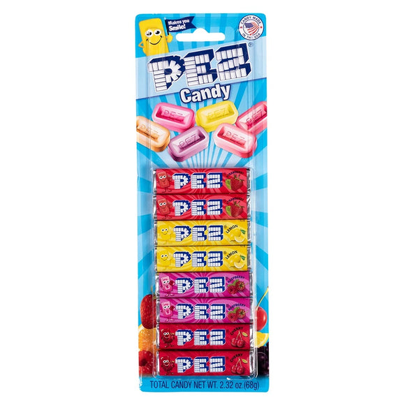 Pez Candy Refill 8 Sticks