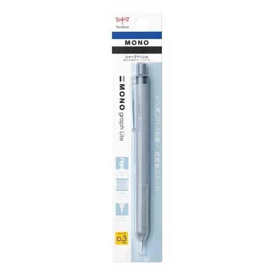 Tombow MONO Graph Lite Mechanical Pencil | 0.3mm | Grayish Blue