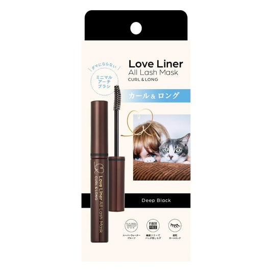 MSH Love Liner | All Lash Mask Curl & Long Mascara | Deep Black