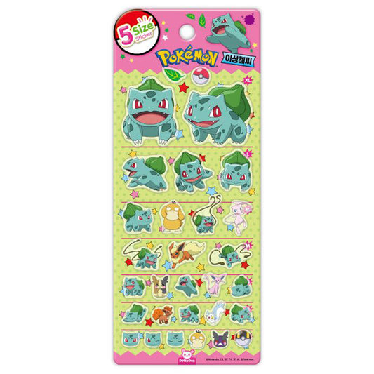 Pokemon 5 Size Sticker - Bulbasaur