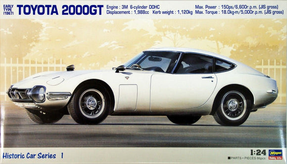 Hasegawa Toyota 2000GT Early Type 1967