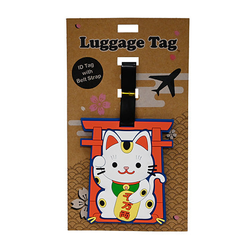 Luggage Tag Fortune Cat