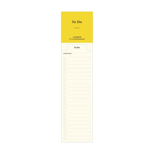 Laconic Book Marker | To do Schedule