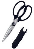 Plus FitCut Curve Mulit-Purpose Kitchen Scissors Detachable Washiable 5-in-1 Tool