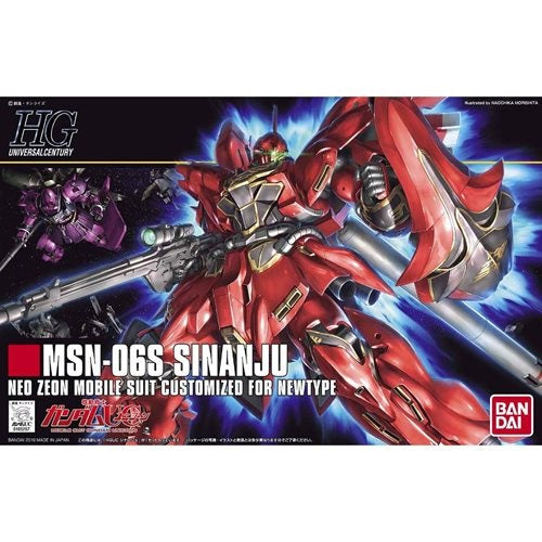 Gundam MSN-06S Unicorn Sinanju HG 116