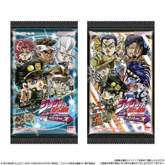 Niformation JoJo's Bizarre Adventure Stardust Crusaders Vol.1 Wafer with Stickers