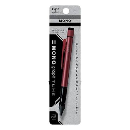 Tombow MONO Graph TUNE Mechanical Pencil | 1.3mm | Deep Red
