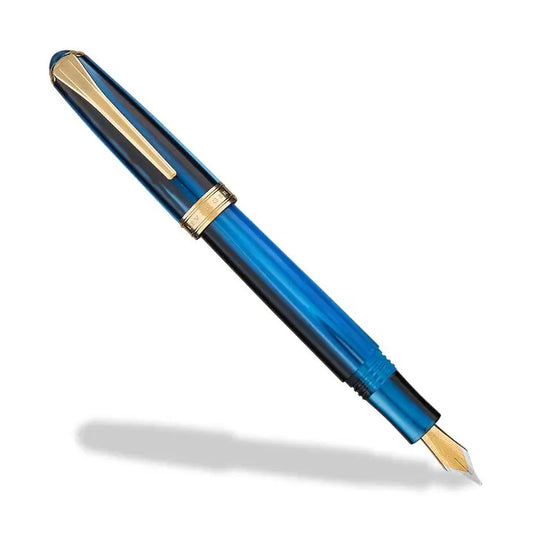 True Writer Classic Midnight Strata Fountain Pen | Medium Nib | Midnight Strata