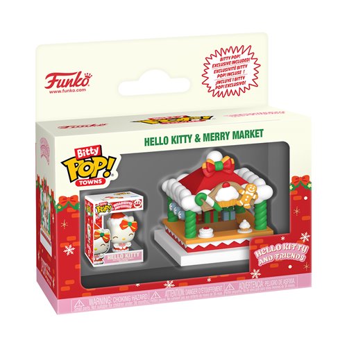 Funko Bitty Pop! Town | Hello Kitty | Hello Kitty and Merry Market