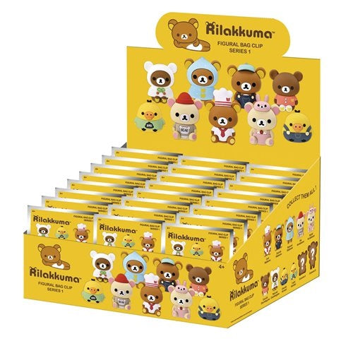 Figural Bag Clip Rilakkuma Series 1