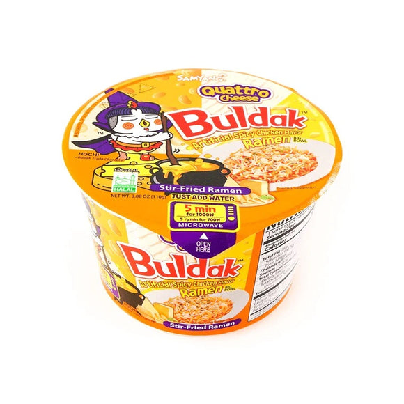 Samyang Quattro Cheese Spicy Ramen Bowl