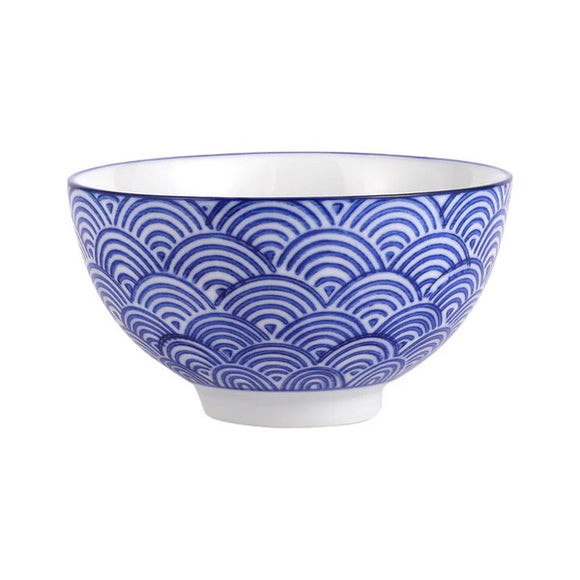 Bowl Rice Seigaiha 10oz