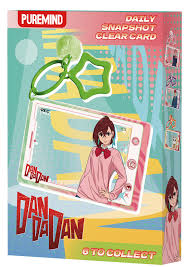 Puremind Toys | Daily Snap Shot Clear Card | Dan Da Dan | Key Chain | Blind Box