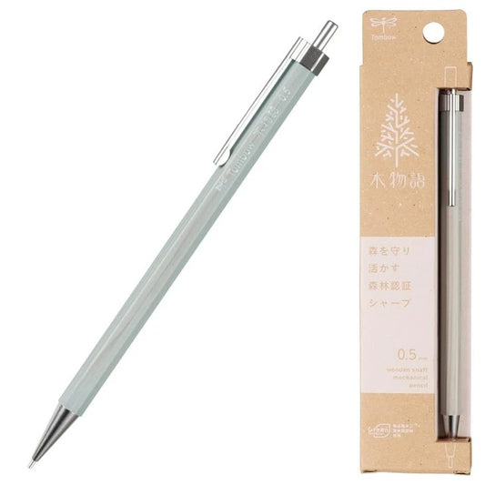 Tombow Wood Story Mechanical Pencil | 0.5mm | Nemophila Blue