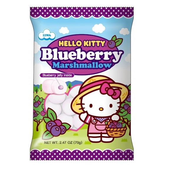 Hellow Kitty Blueberry Marshmallows