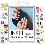 INKED Style Collection Temporary Tattoo Pack
